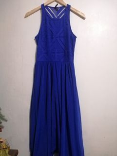 H&M Royal blue dress