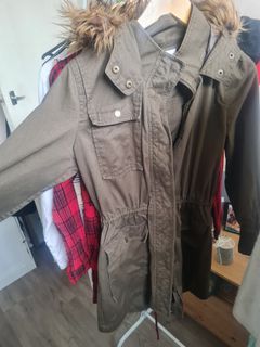 Hooded coat