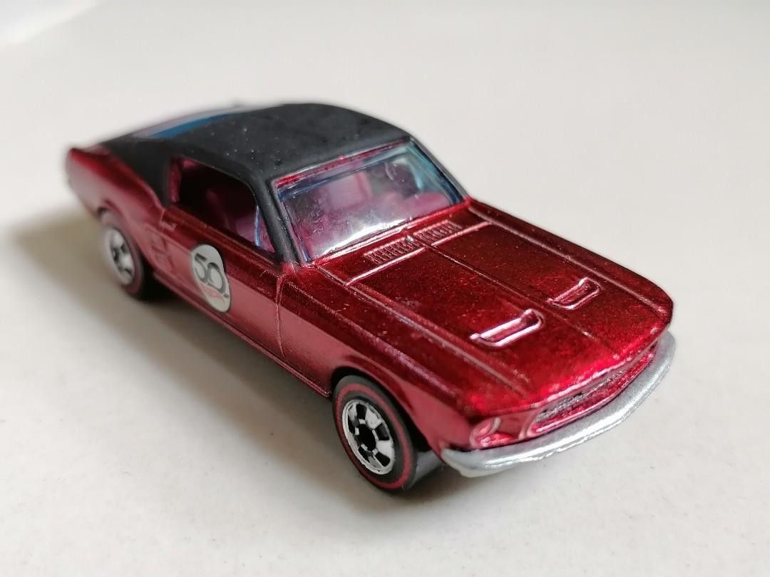 Hot wheels 50th top anniversary custom 67 mustang