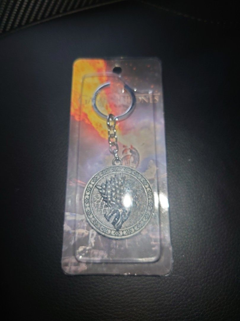 Game of cheap thrones stark keychain