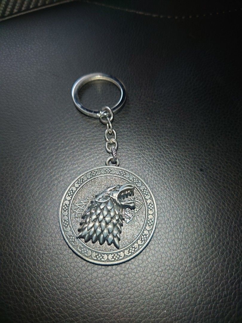 Game of cheap thrones stark keychain