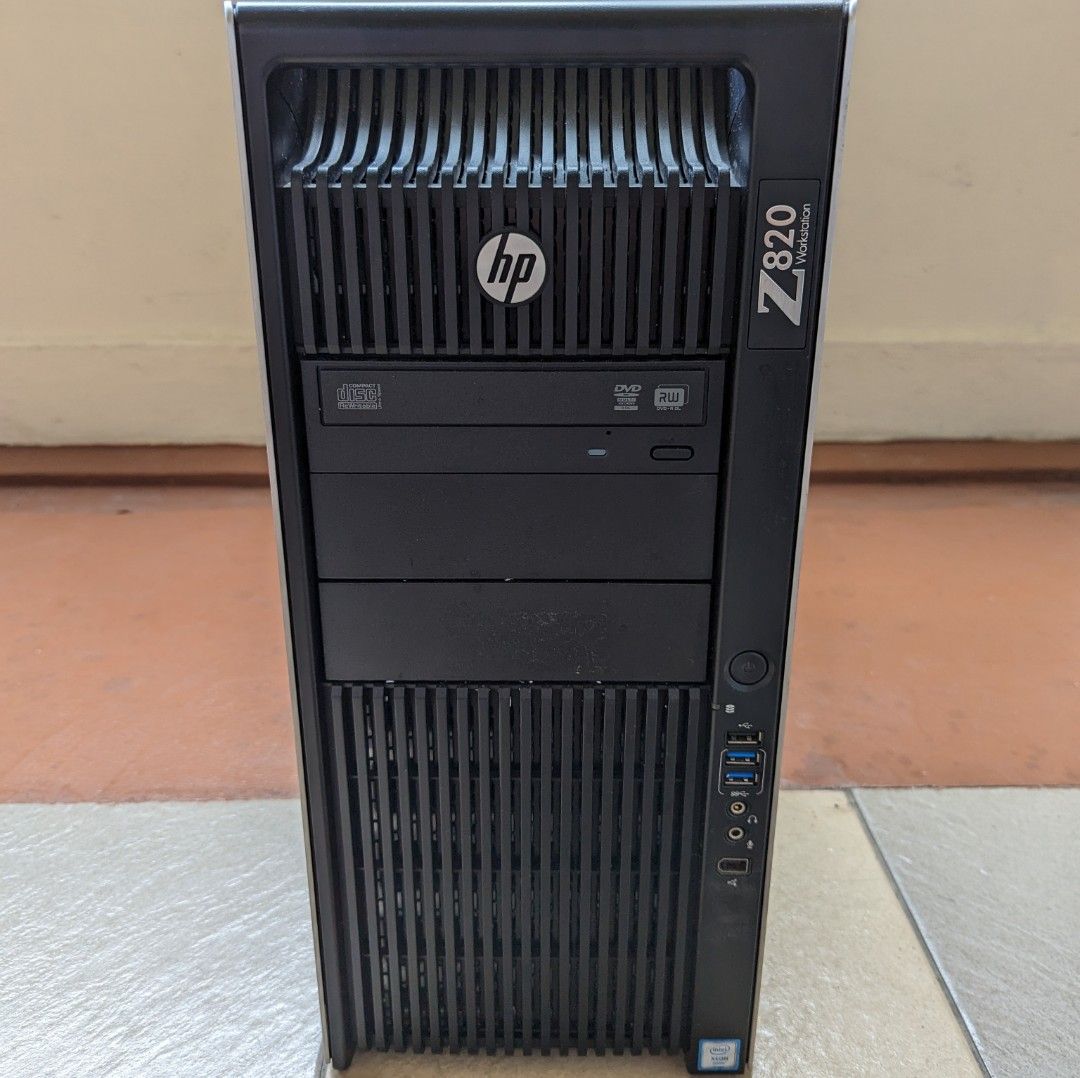 HP Z820 Workstation, Dual E52696 V2, 24 Cores 48 Threads total, 256GB