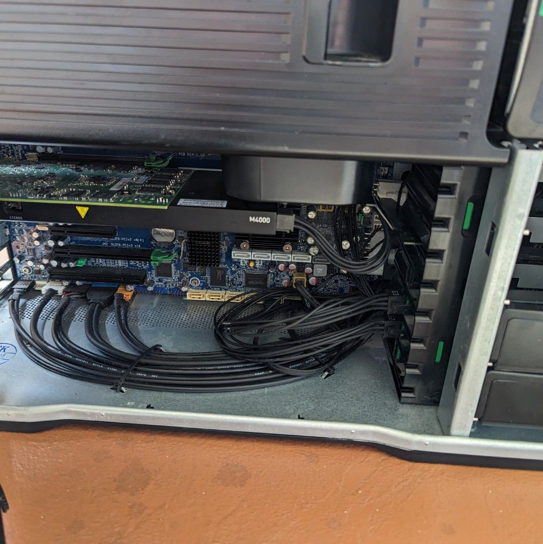 HP Z820 Workstation, Dual E52696 V2, 24 Cores 48 Threads total, 256GB