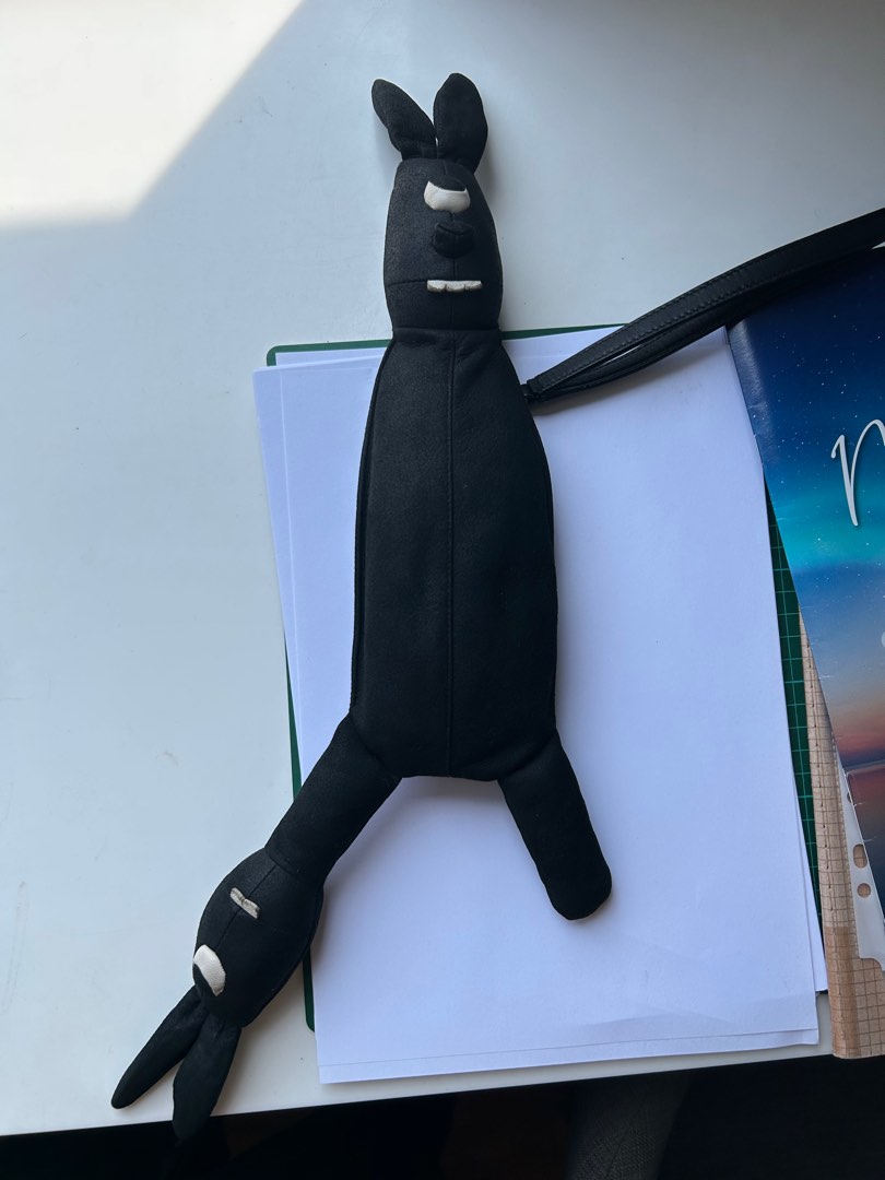 Rick owens 2025 bunny pouch