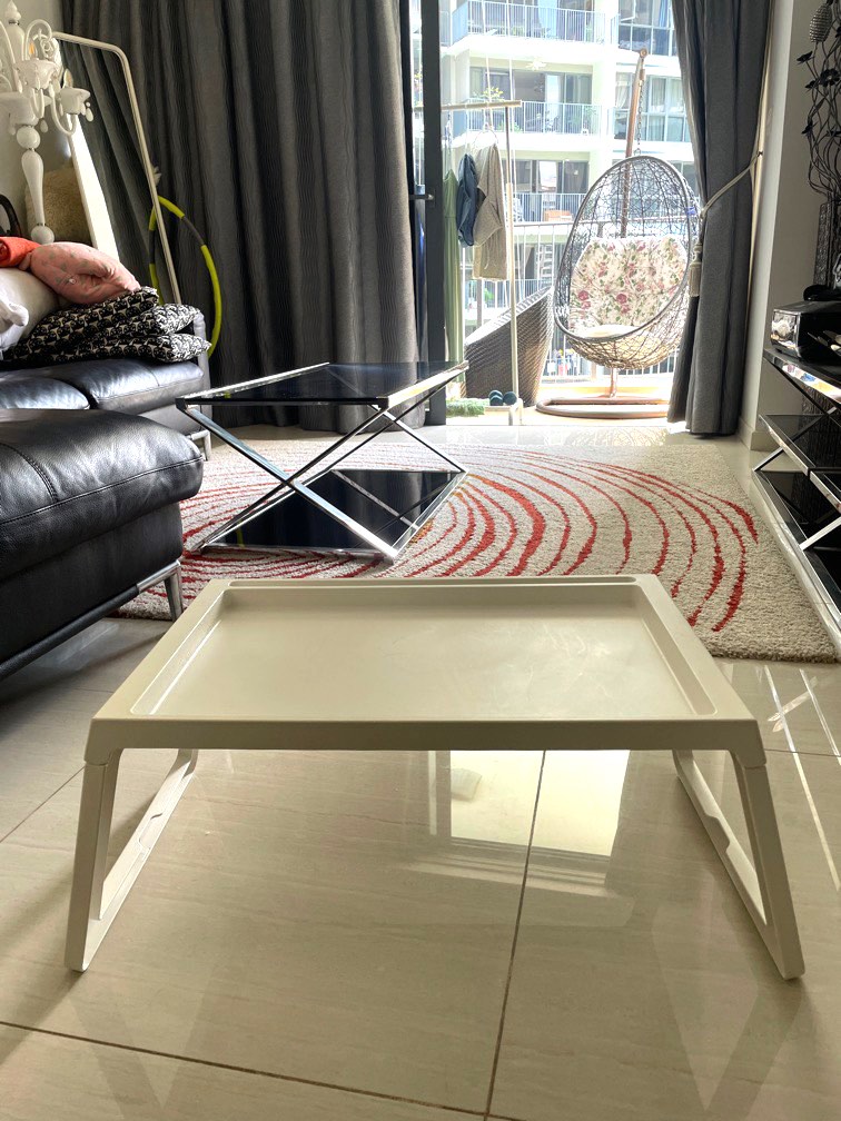 IKEA Foldable Bed Table, Furniture & Home Living, Furniture, Tables & Sets on Carousell
