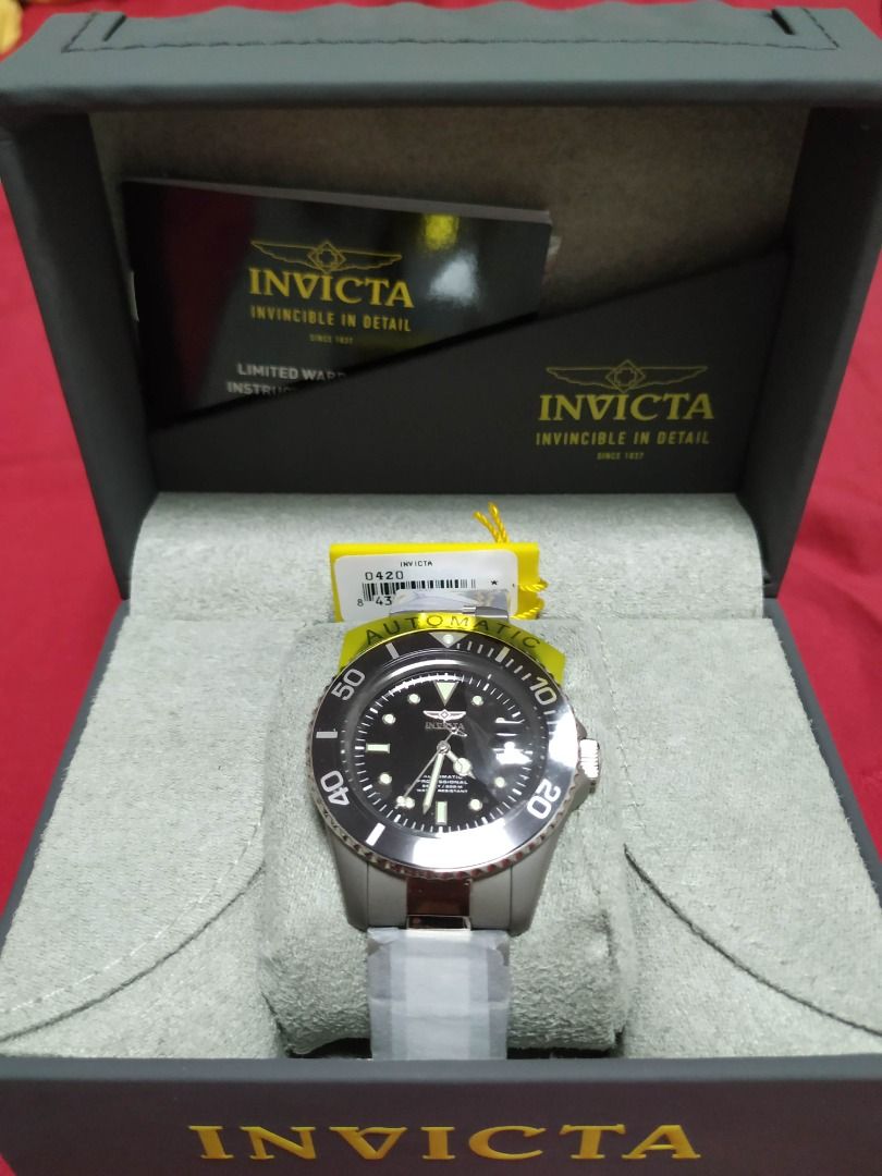 Invicta 0420 pro new arrivals diver automatic titanium watch