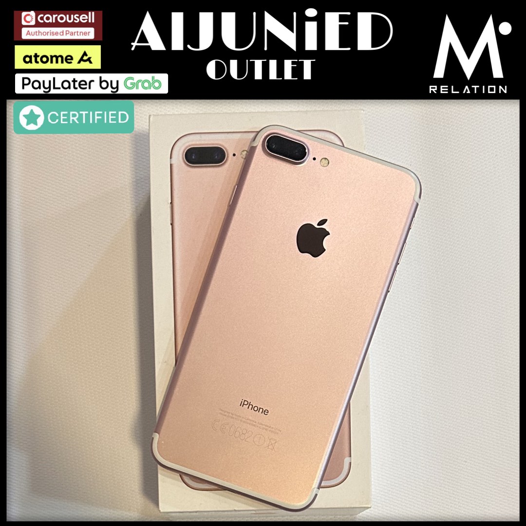 Ip7 plus sales rose gold