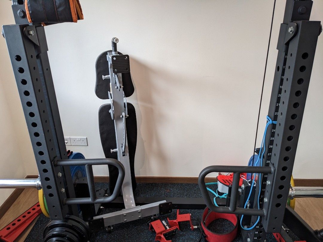 Jammer Arms for for 3x3" Squat Rack, Sports Equipment, Exercise