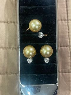 Jewelmer Earrings & Ring