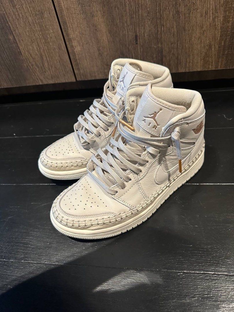 Jordan 1 Retro High Desert Sand Women s Women s Fashion Footwear Sneakers on Carousell