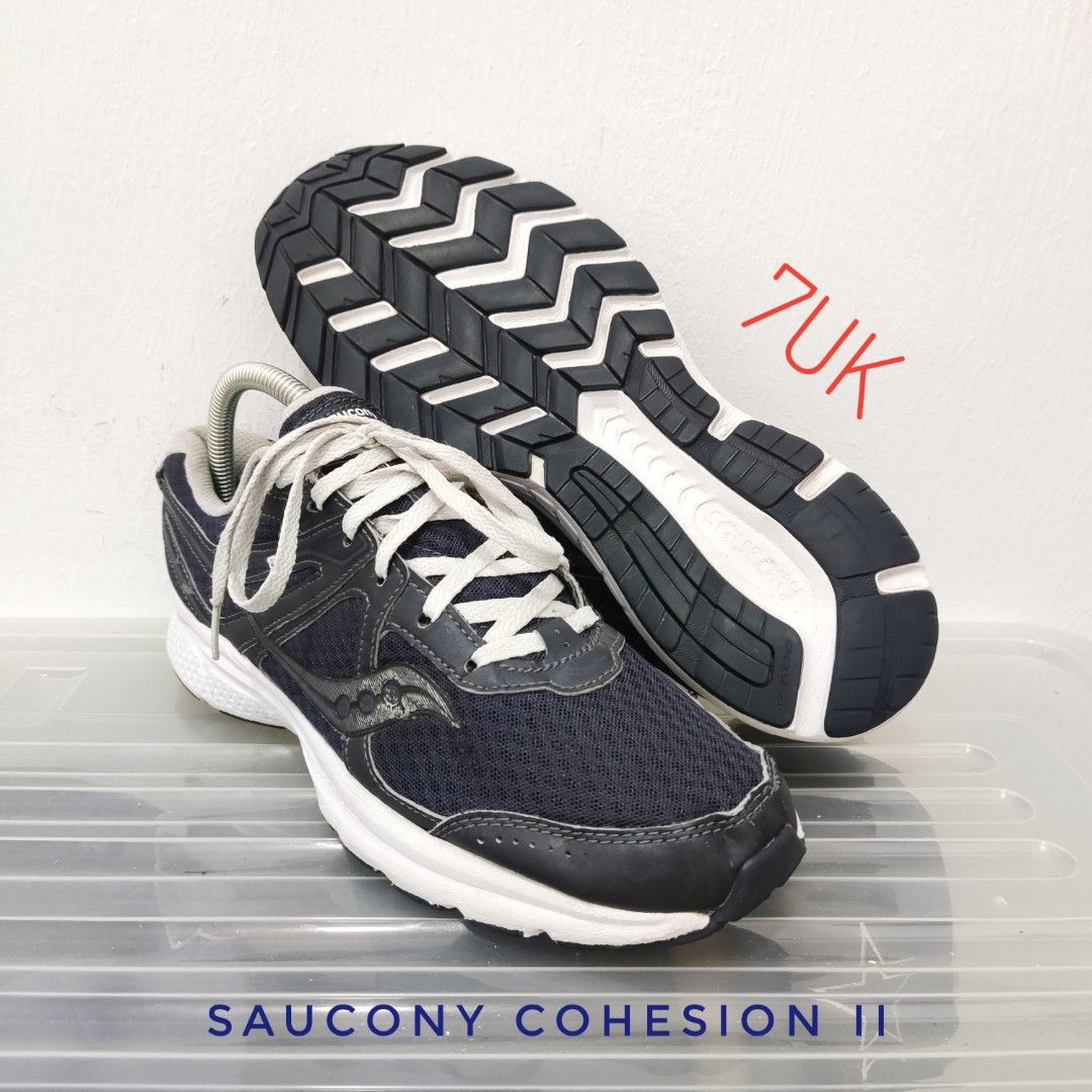 Running Saucony Cohesion II Saiz 7UK Men s Fashion Footwear