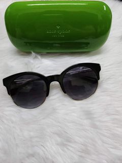 Kate Spade Women's DEANDREA-0807-9O Deandrea 55mm Black Sunglasses