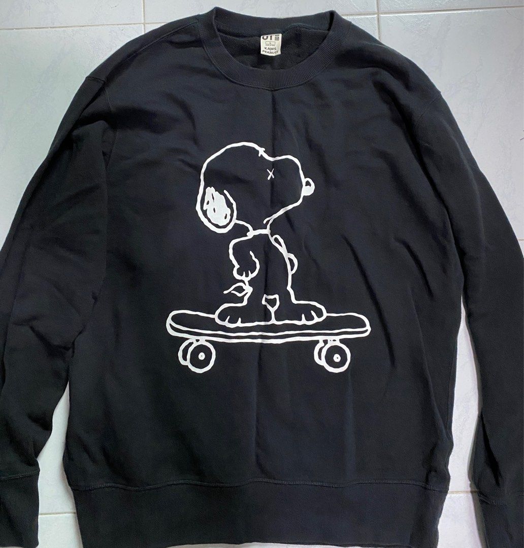 KAWS x Uniqlo sweatshirt Men s Fashion Tops Sets Tshirts