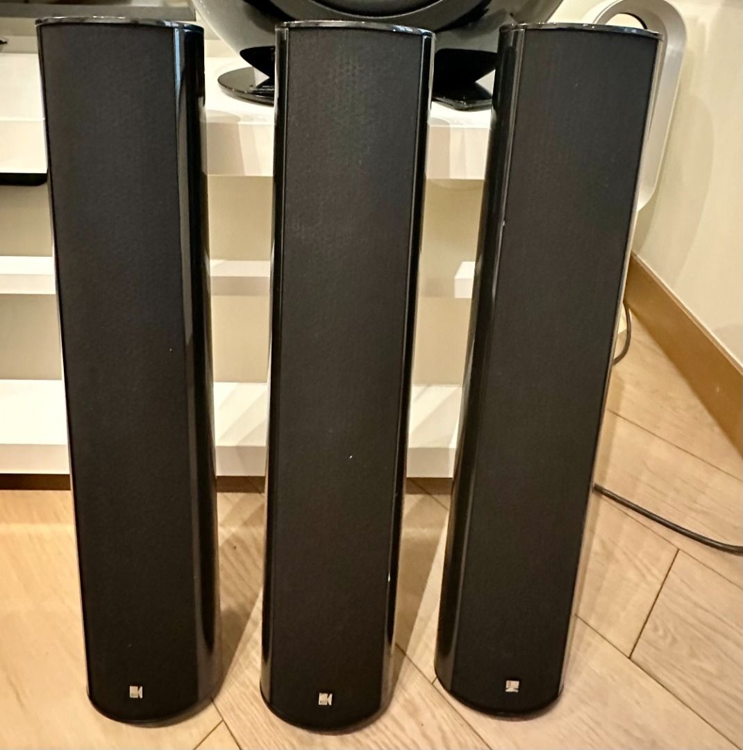 KEF wall mount speaker set, 音響器材, Soundbar、揚聲器、藍牙喇叭、耳擴 Carousell