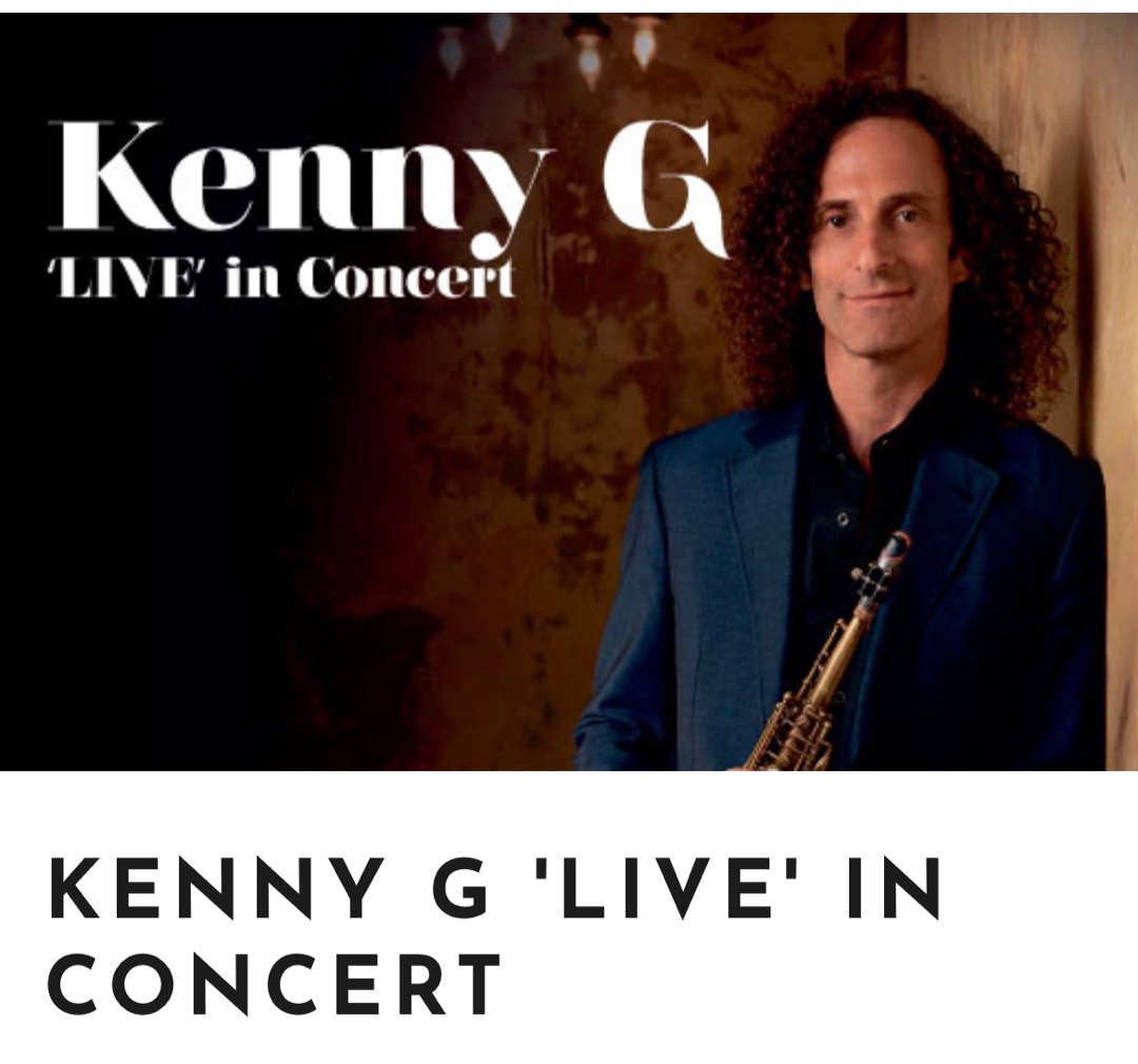 Kenny G live concert 31.3.2023, Tickets & Vouchers, Event Tickets on