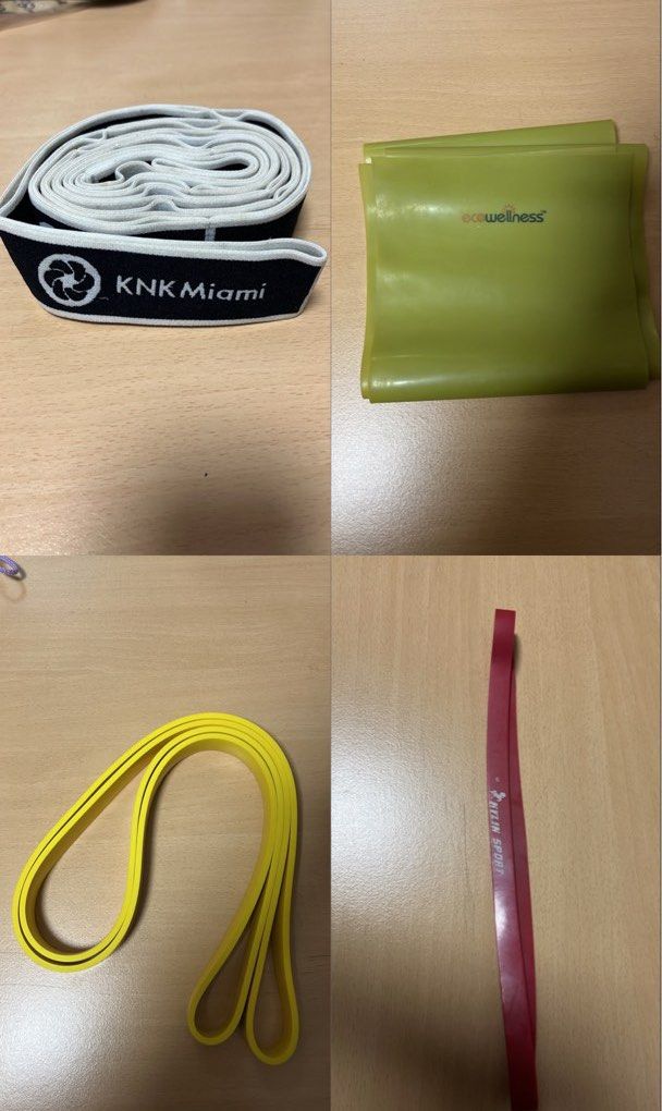 Stretch bands Sports Equipment Exercise Fitness Toning