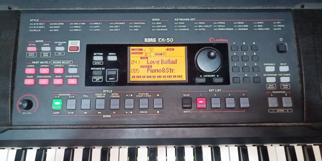 Korg ek 50 limitless price discount