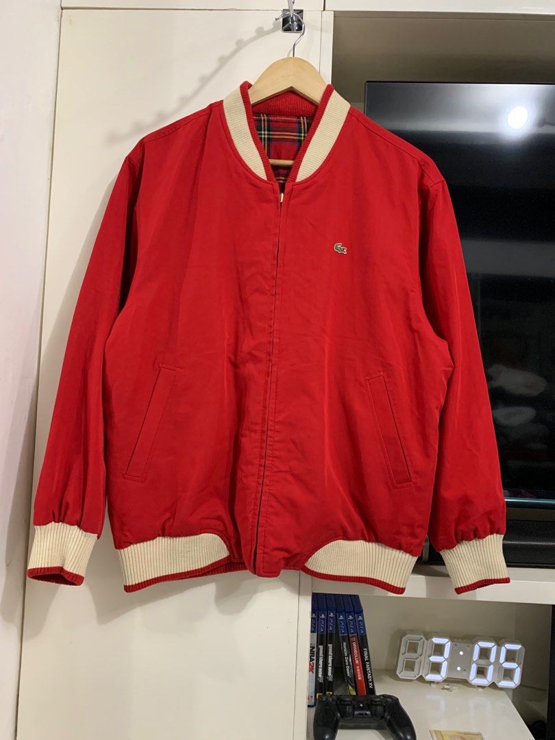 Lacoste golf varsity best sale jacket