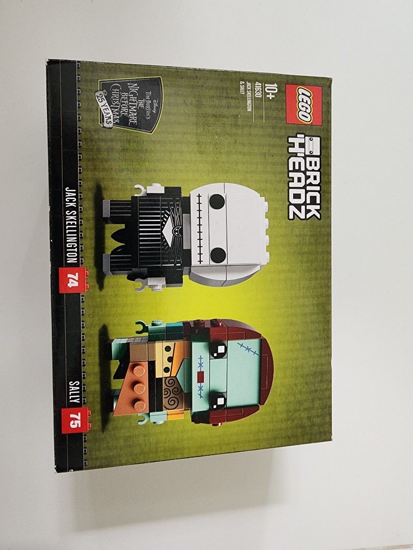 Lego Brickheadz 41630 Jack Skellington & Sally, Hobbies & Toys, Toys ...