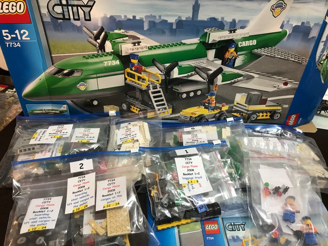 Lego city 2008 cargo collection sales