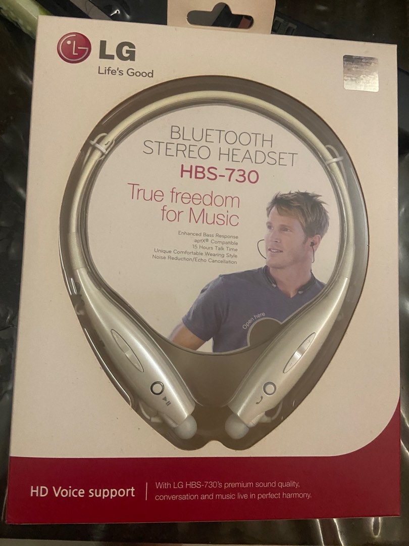 LG HBS 730 headset, Audio, Headphones & Headsets on Carousell