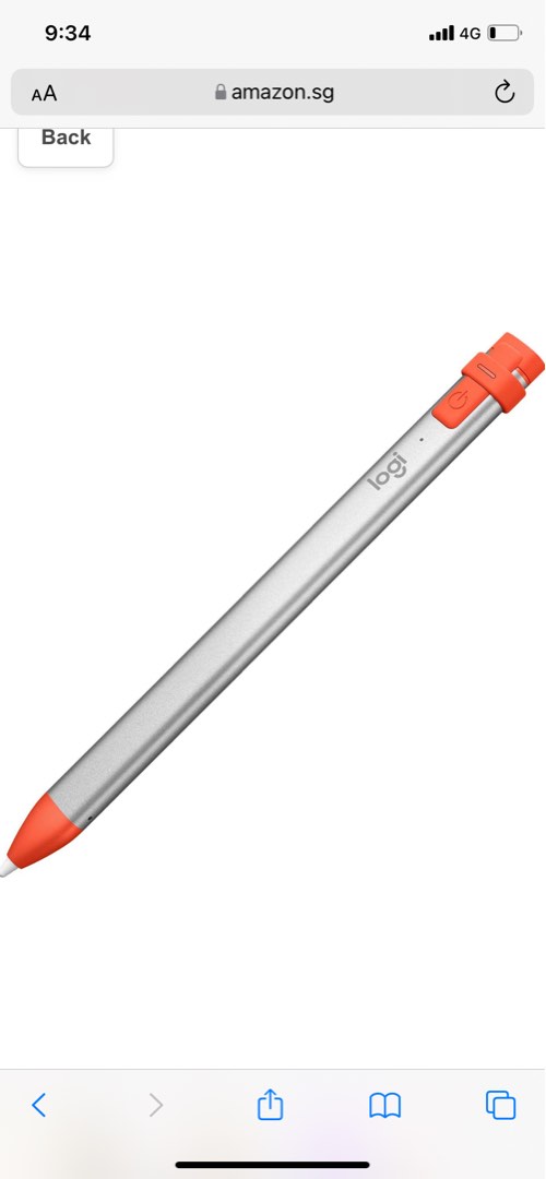 Logitech Crayon Digital Pencil For Ipad, Computers & Tech, Laptops