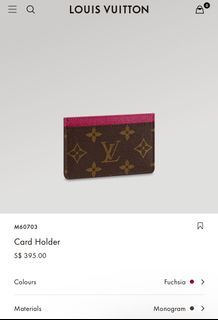 LV gift card , receipt holder, 🎀, Luxury, Accessories on Carousell