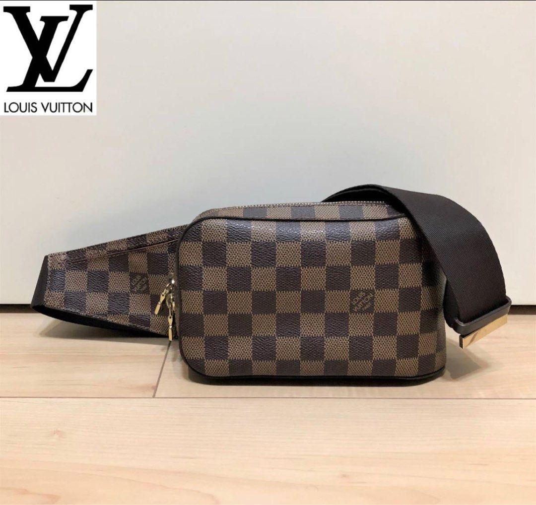 Louis vuitton damier waist bag on Carousell