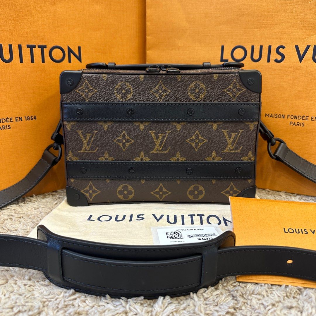 Shop Louis Vuitton MONOGRAM MACASSAR 2022 SS Handle Soft Trunk