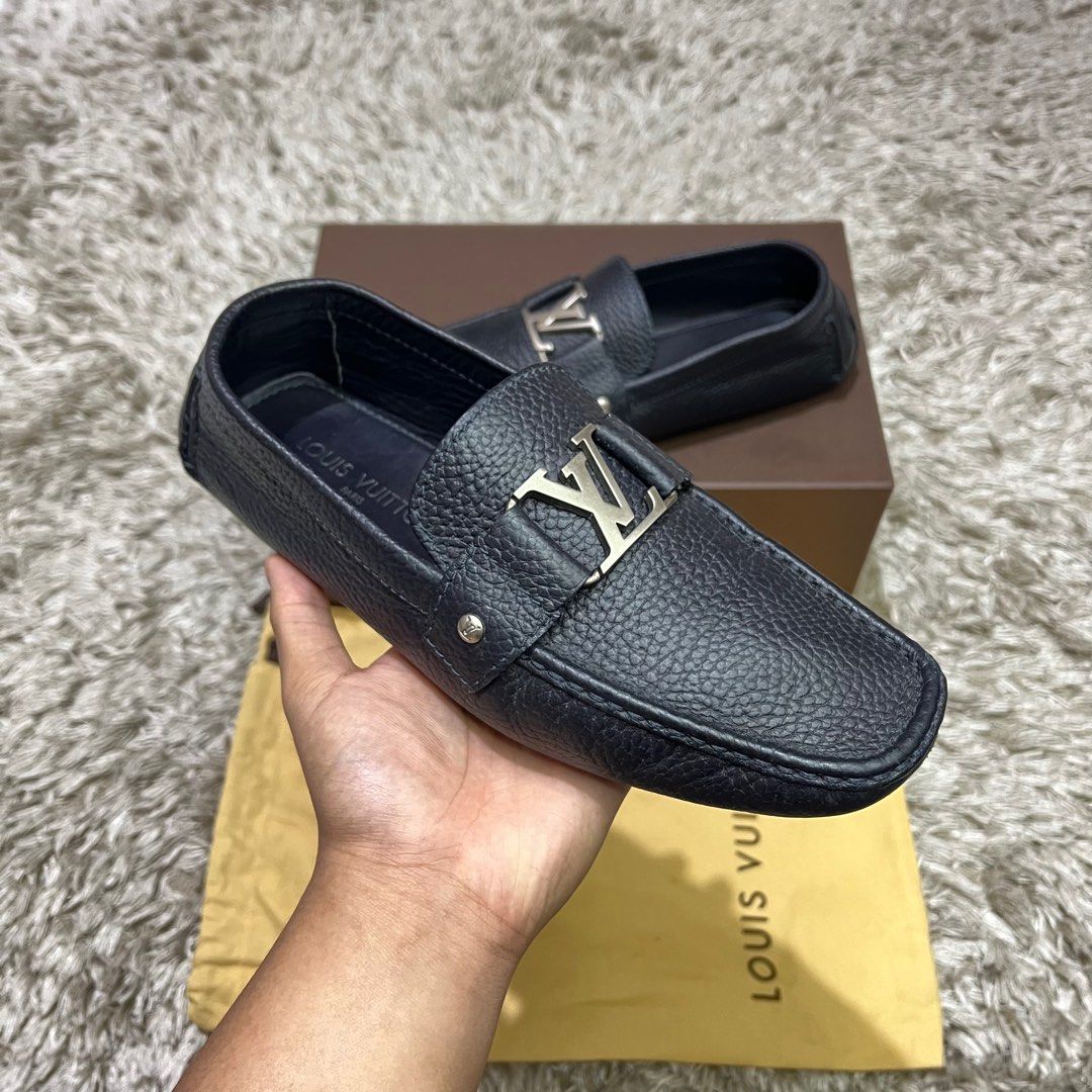 sepatu loafers Louis Vuitton Loafers Monte Carlo Moccasin in Black