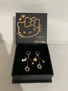 Lucy‘s X Hello Kitty 獨家聯名 Passion Flower 耳環