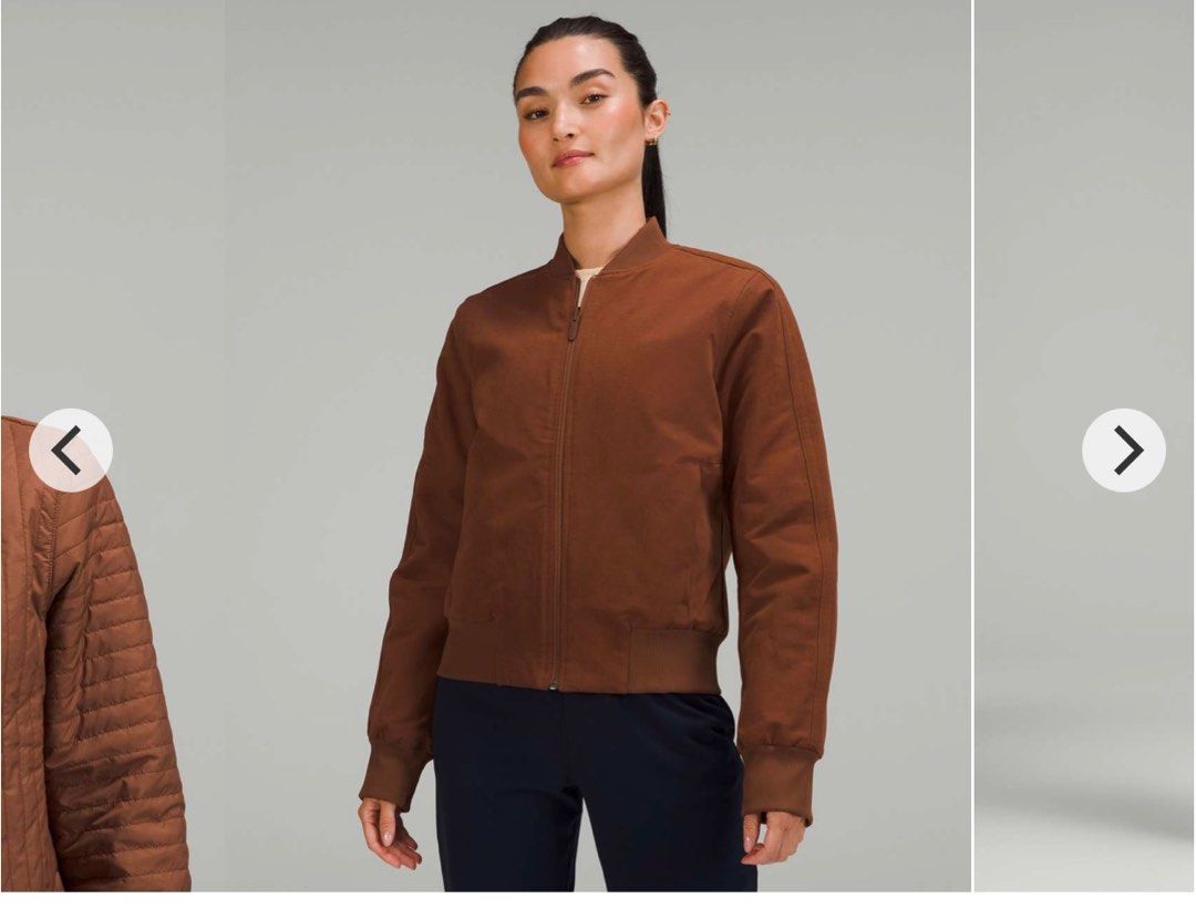 Lululemon bomber women's top