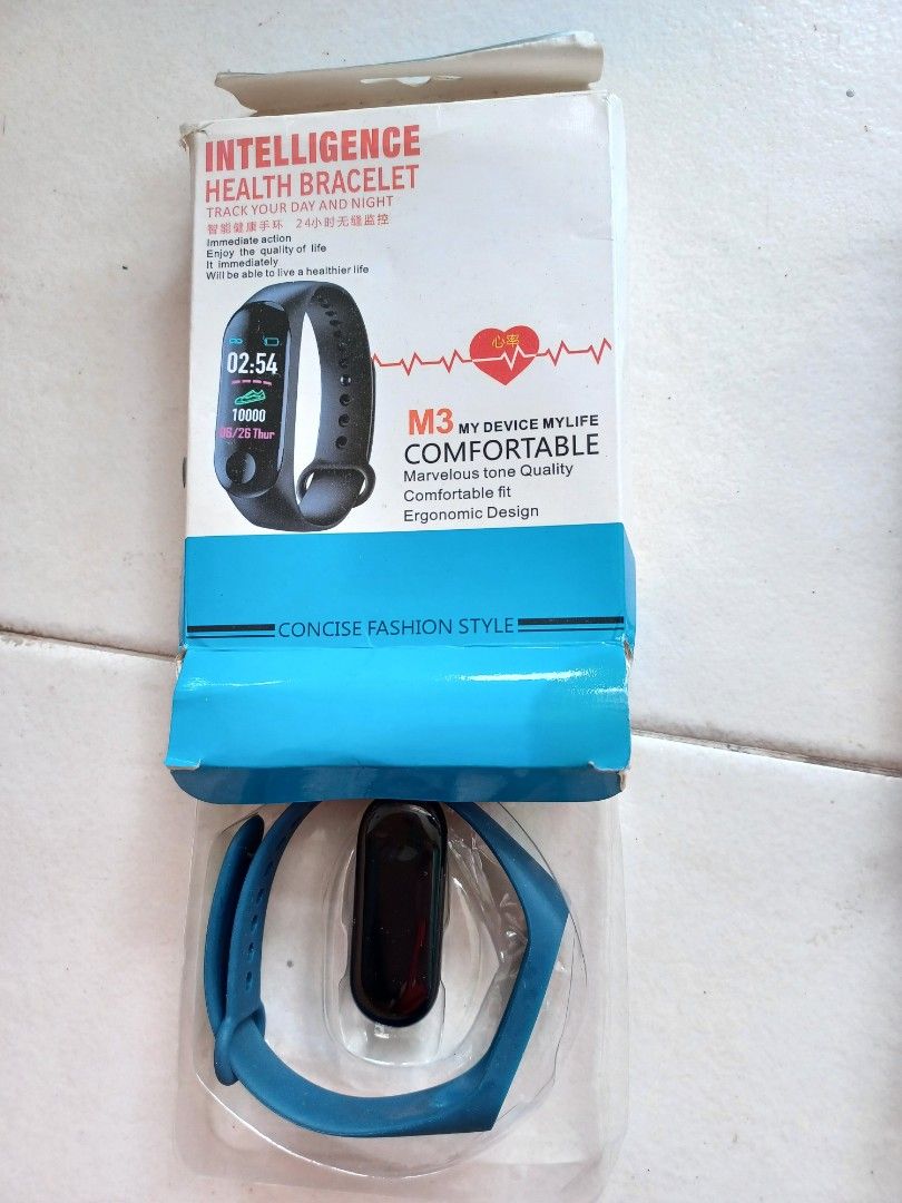M3 my device my store life intelligence health bracelet
