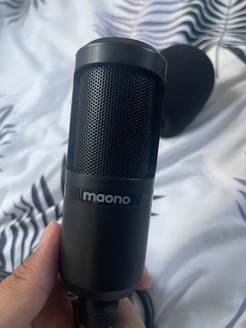 Maono AU-AM200-S1 Sound Card Condenser Microphone Set with Bluetooth ...