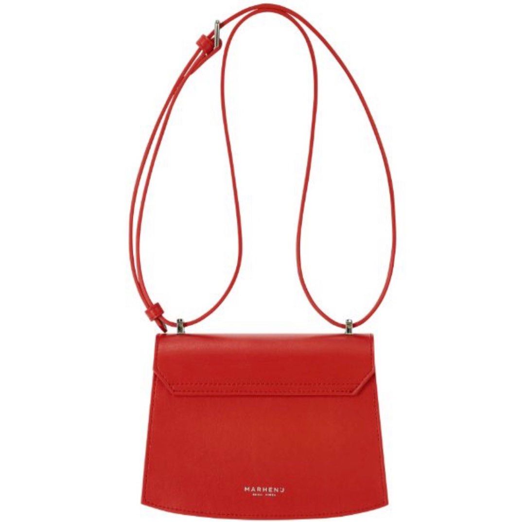 MARHEN.J Mela Red leather Cross body bag Made In Korea