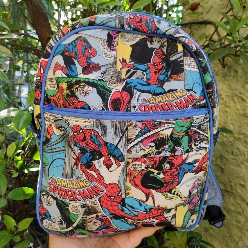 Amazing spider man backpack store