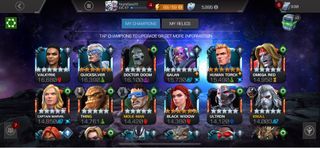marvel contest of champions account