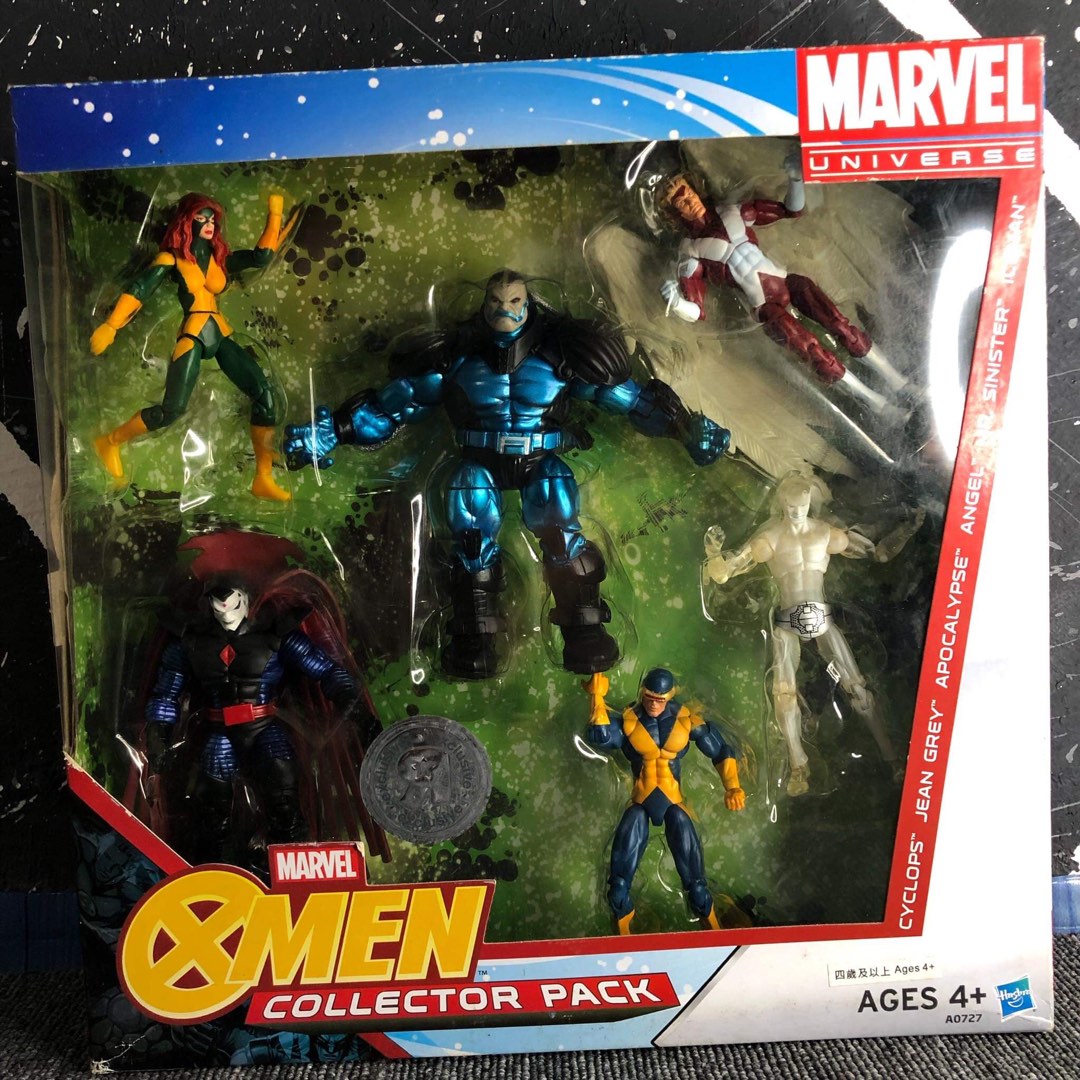 Marvel universe xmen collector pack edition mr.sinister angel jean