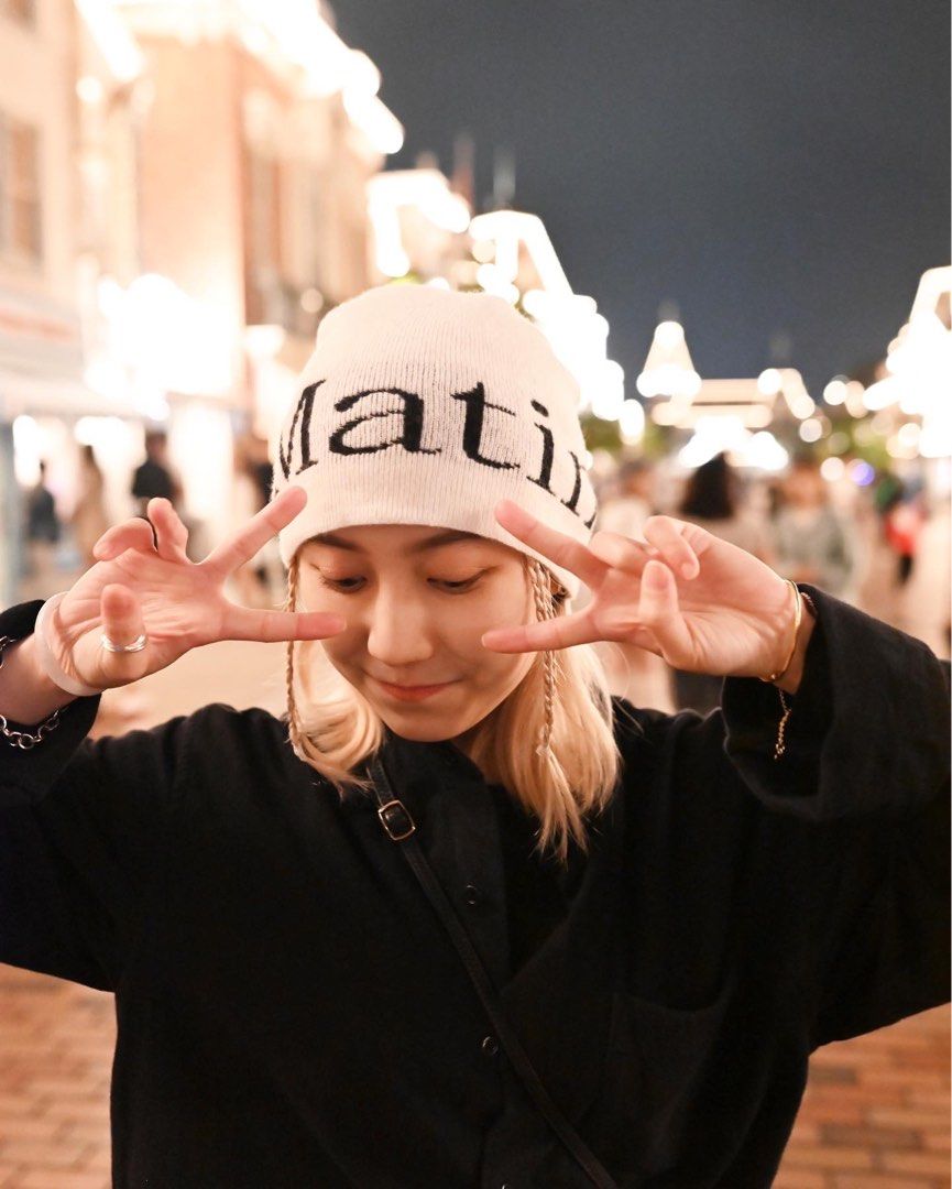 Matin Kim logo 冷帽現貨, 名牌, 飾物及配件- Carousell