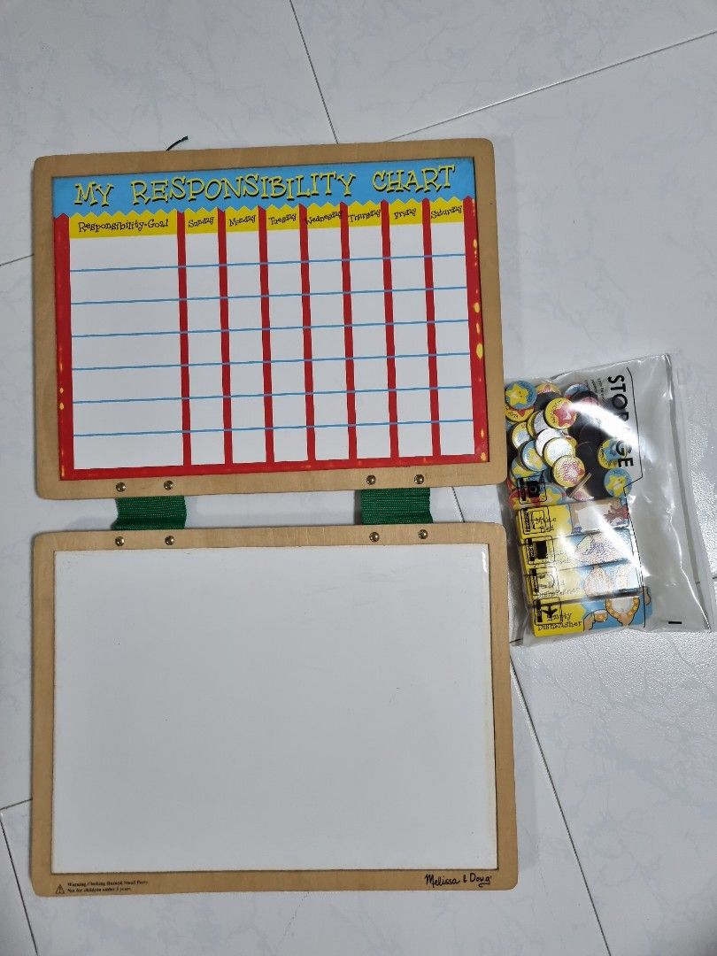 Melissa & Doug Responsibility Chart, Hobbies & Toys, Toys & Games on