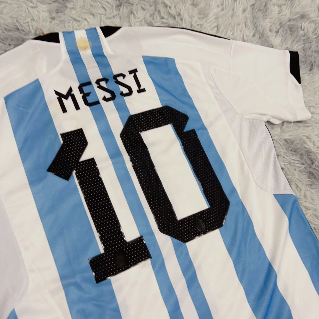 Messi jersey Argentina, Men's Fashion, Activewear on Carousell