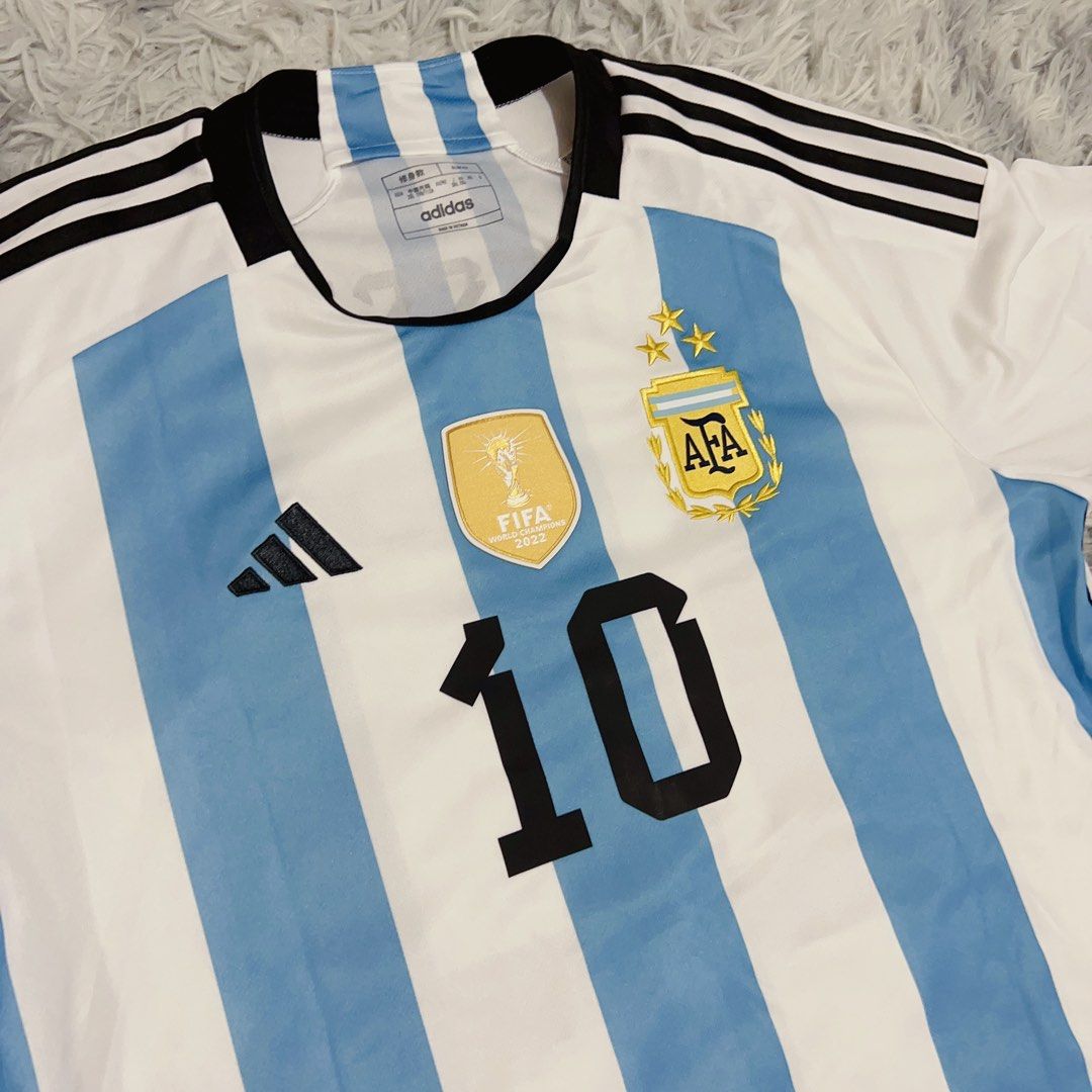 Messi jersey Argentina, Men's Fashion, Activewear on Carousell