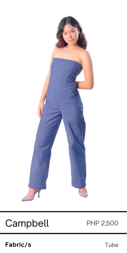 miu the label campbell jumpsuit in M (Category: Jumpsuits) located in Muntinlupa City. Submitted by m.alia (Listing ID 1222994580, Image 1). Description: brand new! just had it washed and fit it (-: super cute but impulse buy ❤️‍🩹 retails for ₱2,500 it’s a medium but it fits like a small!.