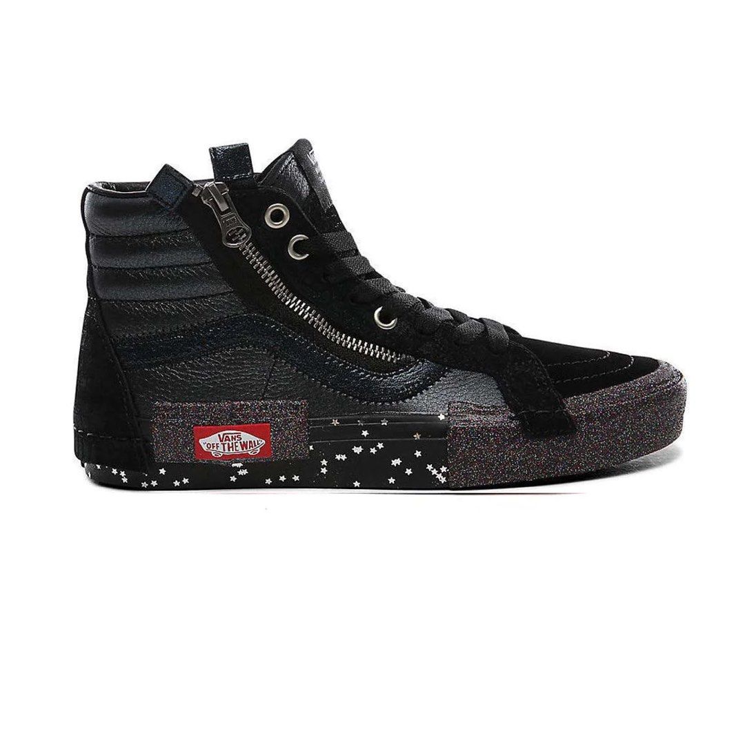 Glitter hi top vans outlet