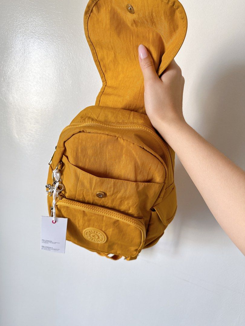 Mustard kipling sale bag