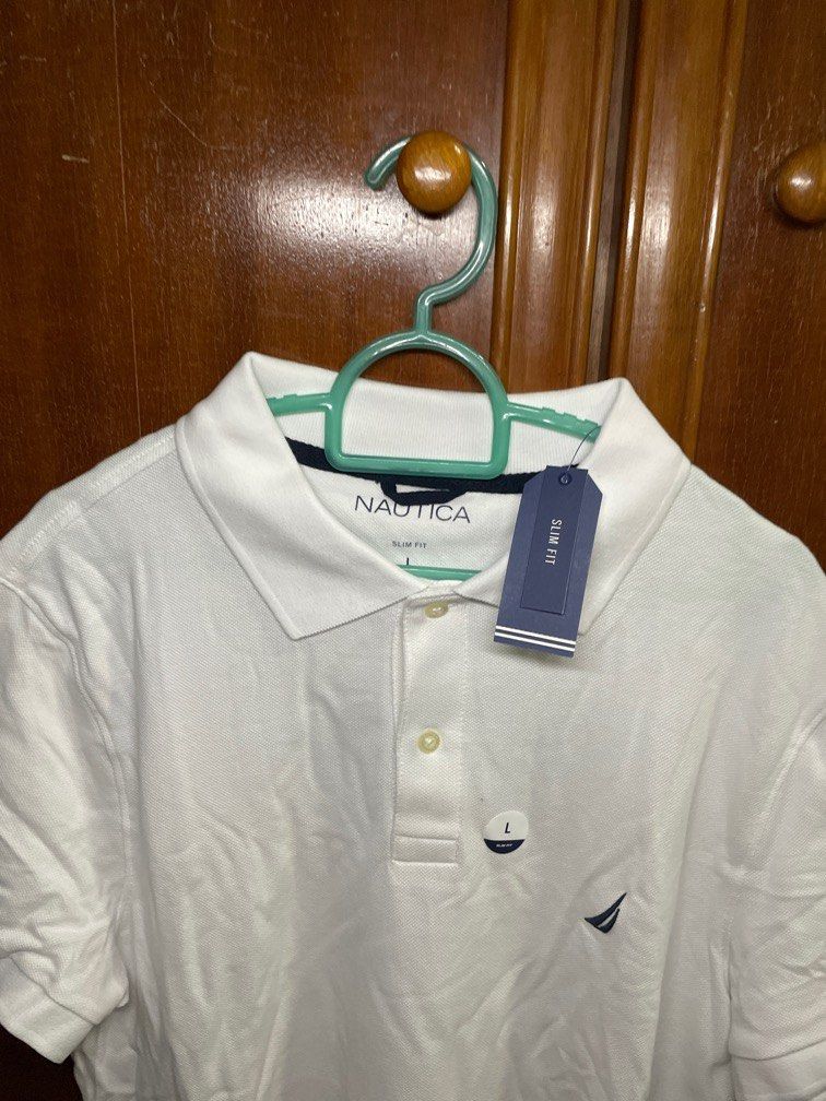 Nautica Polo Tee slim fit Men s Fashion Tops Sets Tshirts