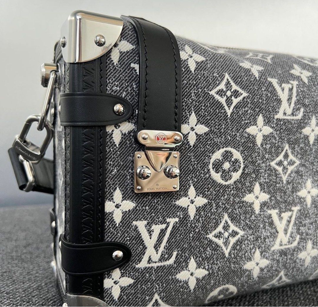 Louis Vuitton Side Trunk Denim, Luxury, Bags & Wallets on Carousell