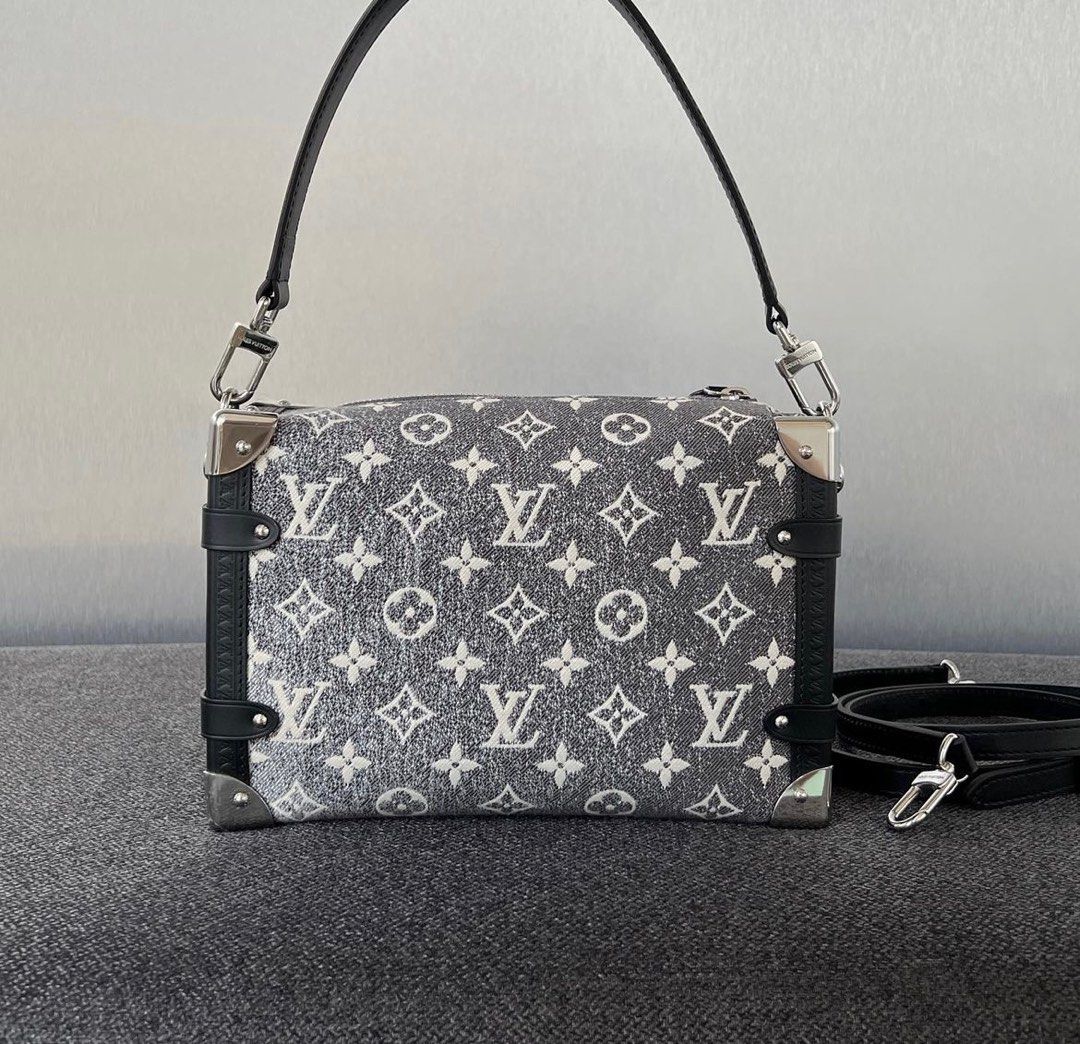 louis vuitton side trunk bag denim｜TikTok Search