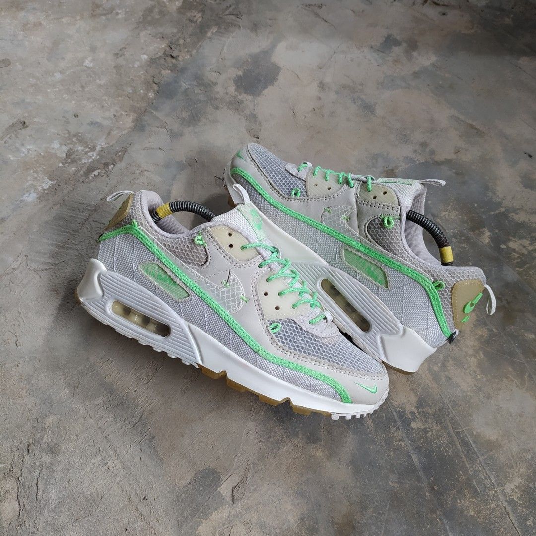 mens neon green air max