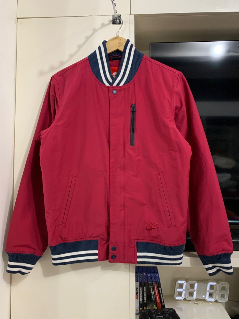 mens nike varsity jacket